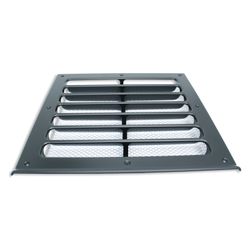 Roth Regenschutzgitter AuraCompact PFR 8 und 12kW, 95x845x850mm, Kunststoff, schwarz... ROTH-1135005483 4037115029059 (Abb. 1)
