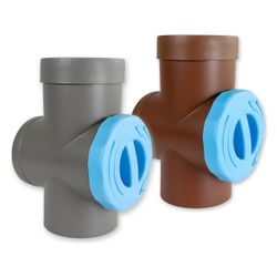Roth Fallrohrfilter, 80-100mm 80m2 0,55mm, Kunststoff, Grau, 1135006660... ROTH-1135006660 4037115033902 (Abb. 1)
