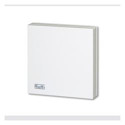 Roth Raumthermostat Basicline H i Behördenmodell, 24V, Aufputz, IP 30, Weiß, 113500740... ROTH-1135007405 4037115037764 (Abb. 1)