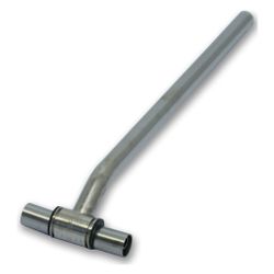 Roth Heizkörper-Anschluss-T-Stück, 14mm, 300mm, Messing, Grau, 1135000398... ROTH-1135000398 4037115001925 (Abb. 1)