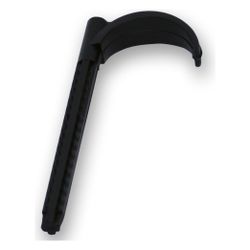 Roth Dübelhaken E einlappig, 109x42x7,5mm, Kunststoff, schwarz, 1135000355... ROTH-1135000355 4037115002625 (Abb. 1)