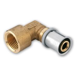 Roth Übergangswinkel 25mm x 3/4" IG, 90 Grad, Messing, 1135001244... ROTH-1135001244 4037115001178 (Abb. 1)