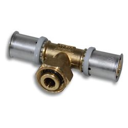 Roth Übergangs-T-Stück Geberit MeplaFix, 17x1/2" IGx17mm, Messing, 1135007225... ROTH-1135007225 4037115035579 (Abb. 1)