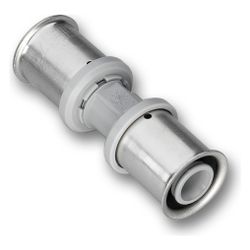 Roth Kupplung Heating und Cooling gerade, 25x25mm, PPSU, Grau, 1135006317... ROTH-1135006317 4037115032103 (Abb. 1)