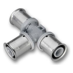 Roth T-Stück Heating und Cooling, 25x20x25mm, PPSU, Grau, 1135006319... ROTH-1135006319 4037115032127 (Abb. 1)