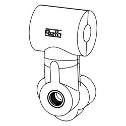 Roth Thermoentkoppler 1/2" IG x 17mm, 1135009123... ROTH-1135009123 4037115062209 (Abb. 1)