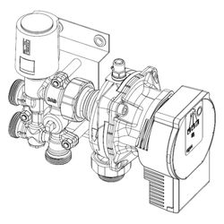 Roth Kleinflächenregelstation Festwertregelung, 215x165x102mm, 6 bar, 10-45 Grad C, Me... ROTH-1135004000 4037115017230 (Abb. 1)