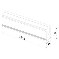 Roth Anschlussmodul Basicline AM-8 hydraulic, 230 V, 326,5x90x52mm, 1135010343... ROTH-1135010343 4037115079627 (Abb. 1)