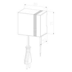 Roth Trafo Basicline, 230V Eingang, 24V Ausgang, 1135007679... ROTH-1135007679 4037115046339 (Abb. 1)