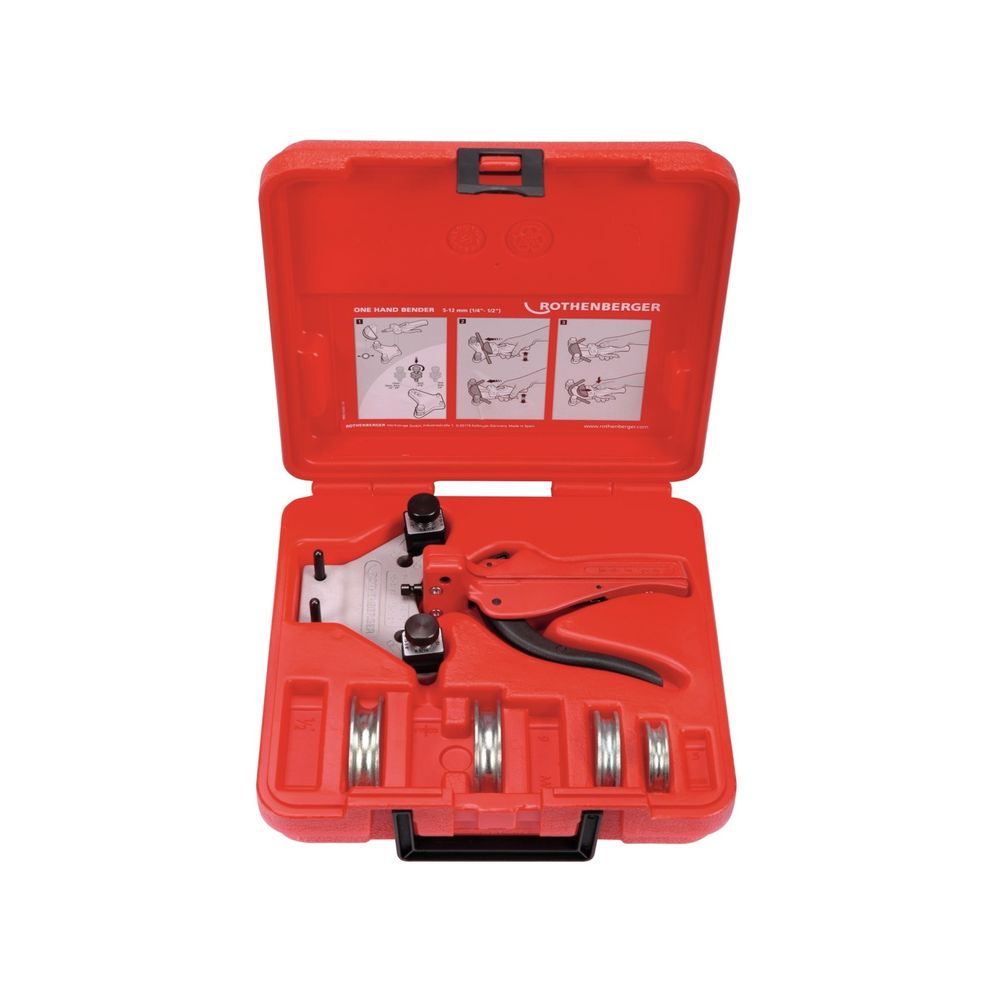 Rothenberger Tube Bender Set Einhand Rohrbiegegerät 6x8x10x12 Millimeter... ROTHENBERGER-24132 4004625241325 (Abb. 2)
