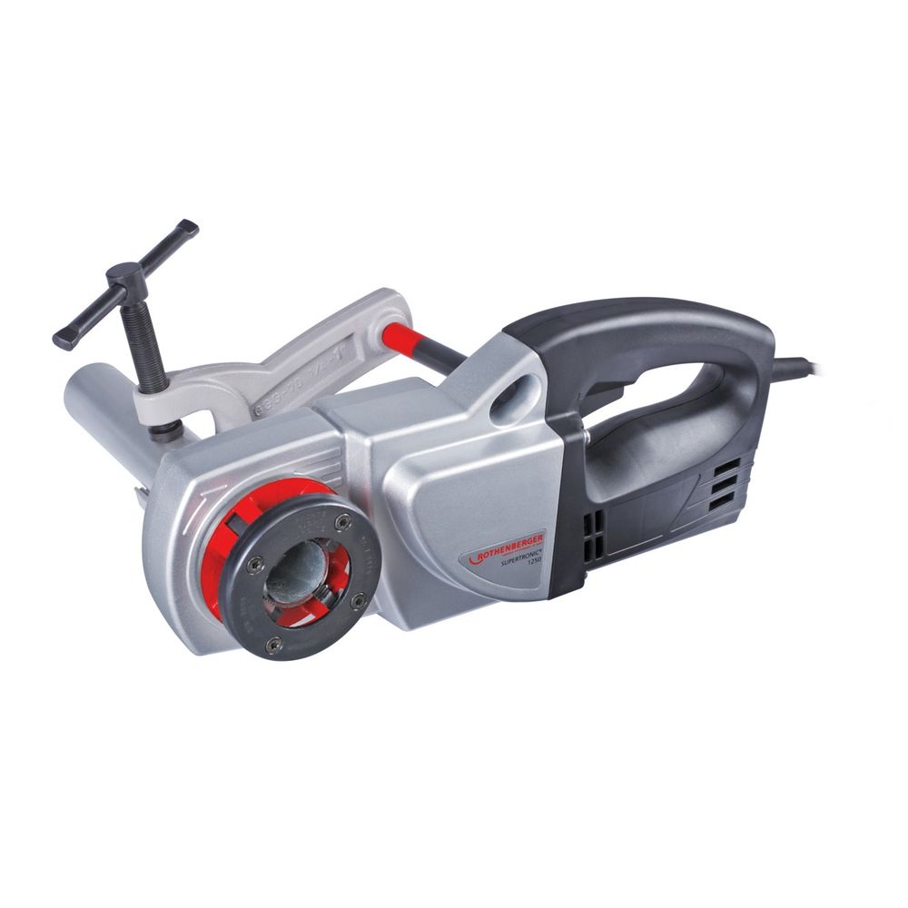 Rothenberger Supertronic 1250 Set Elektro Schneidkluppe BSPT 12x114 Zoll 230 Volt... ROTHENBERGER-71450 4004625714508 (Abb. 2)