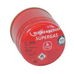 Rothenberger Gaskartusche C200 A Sicherheitssystem 330 Milliliter Butan Propan G... ROTHENBERGER-035901-A 4004625390627 (Abb. 1)