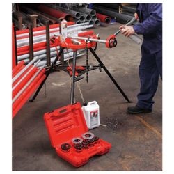 Rothenberger Super Cut Set Gewindeschneidkluppe BSPT R 1x2x3 Zoll im Koffer... ROTHENBERGER-070781X 4004625707814 (Abb. 1)