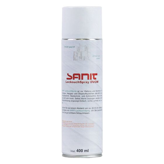 Sanit Lecksuchspray DVGW, 400ml, 3030