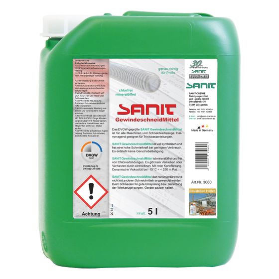 Sanit Gewindeschneidmittel DVGW, 5L, 3060