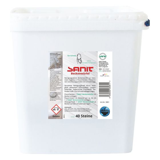 Sanit Beckenwürfel, 3,2kg, 3081