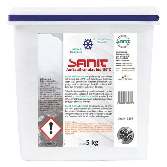 Sanit Auftaugranulat -50 Grad, 5kg, 3265