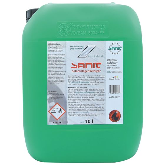 Sanit Solaranlagenreiniger, 10L, 3287