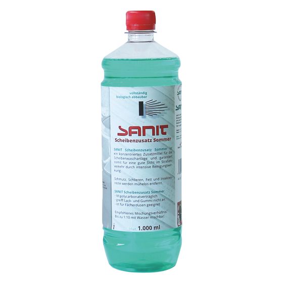 Sanit Scheibenzusatz Sommer Konzentrat, 1000ml, 3288