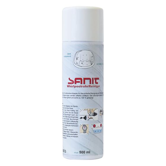 Sanit Whirlpoolrohrreiniger inkl. Adapter, 500ml, 3098