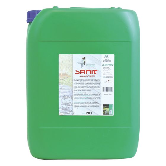 Sanit aquaris M2/3 Mineralstofflösung, 20L, 7211
