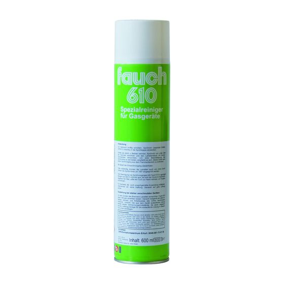 Sanit Fauch 610 gebrauchsfertiges Aerosol entwickelt aus Fauch 600 zur Reinigung gasbetriebener Durchlauferhitzer, 600ml Dose