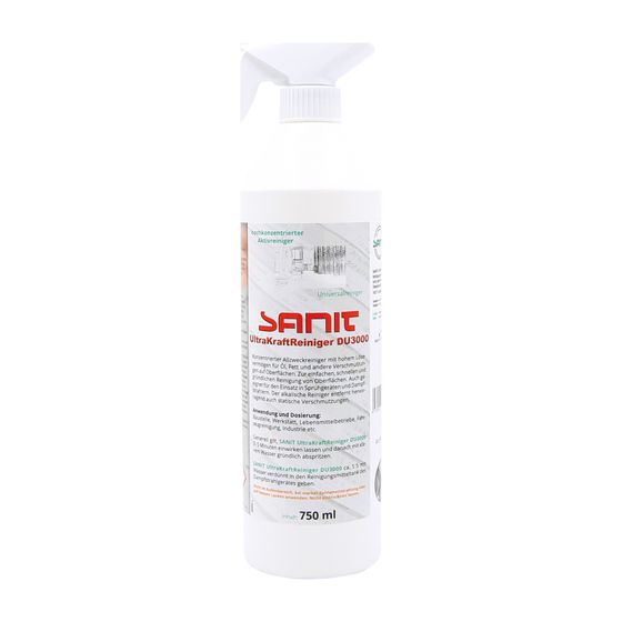 Sanit Ultra-Kraft-Reiniger DU3000 hochkonzentrierter Allzweckreiniger, 750 ml Flasche