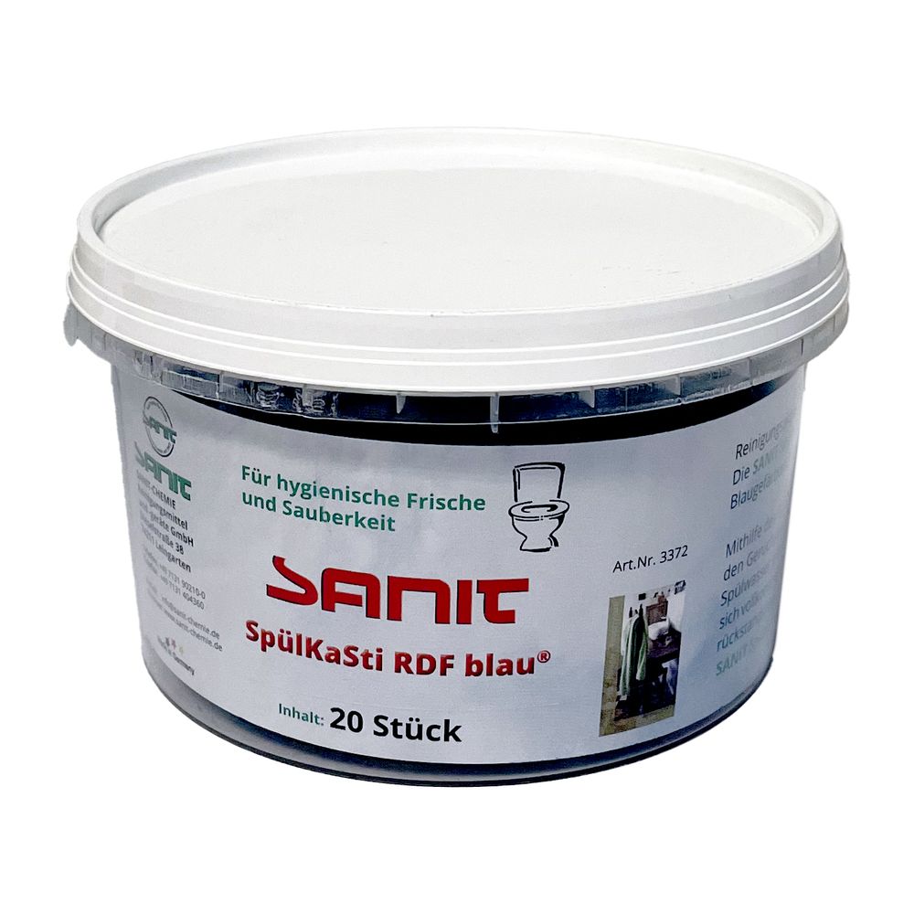 Sanit Spülkastensticks für Reinigung und angenehmen Frischeduft 20 Sticks... SANIT-3372 4039292033720 (Abb. 1)