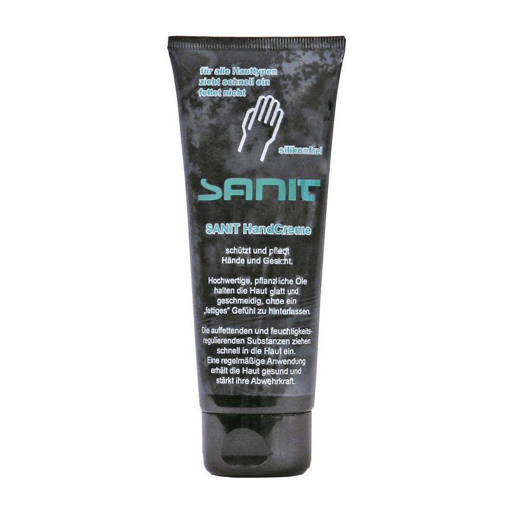 Sanit Hand-Creme für den idealen Hautschutz, silikonfrei, 100ml Tube... SANIT-3180 4039292031801 (Abb. 1)