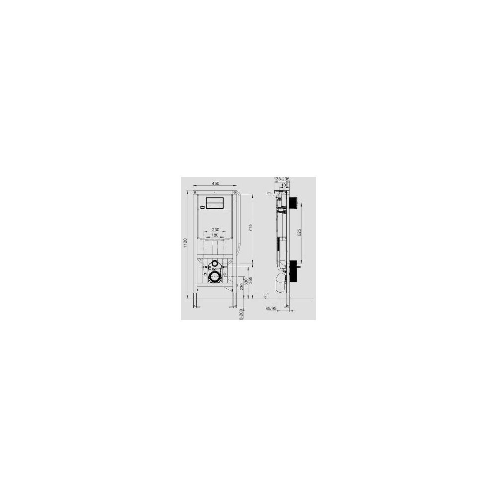 SANIT WC-Element INEO PLUS 450 S... SANITSANITAER-90.743.00..S000 4013341659697 (Abb. 2)