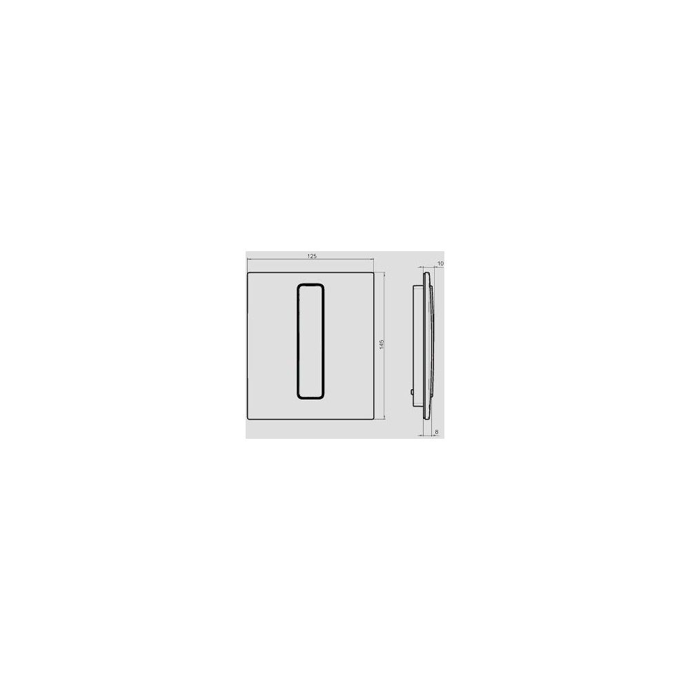 SANIT Urinal Abdeckplatte Ineo Bright Kunststoff weiß... SANITSANITAER-16.090.01..0000 4013341637398 (Abb. 3)