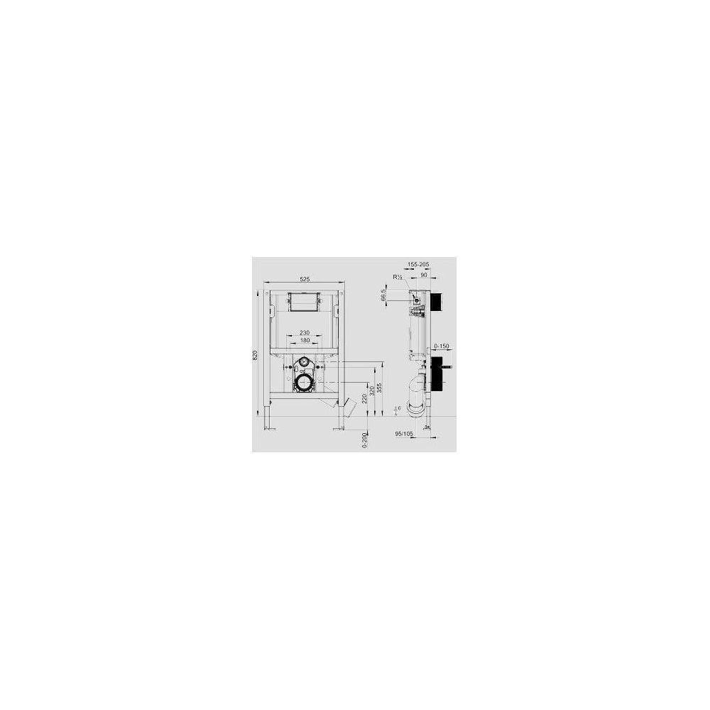 SANIT WC Element INEO FronTop 820... SANITSANITAER-90.745.00..T000 4013341660440 (Abb. 3)