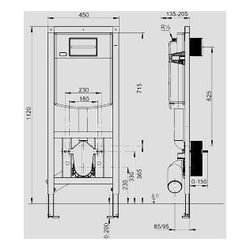 SANIT WC-Element INEO PLUS 450 ohne Wandhalter... SANITSANITAER-90.743.00..T000 4013341659642 (Abb. 1)