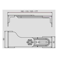 SANIT Wandhalter (Paar)... SANITSANITAER-17.257.00..T000 4013341063074 (Abb. 1)