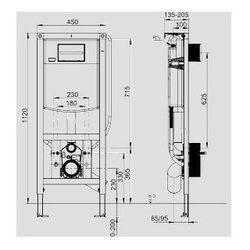 SANIT WC-Element INEO PLUS 450 S... SANITSANITAER-90.743.00..S000 4013341659697 (Abb. 1)