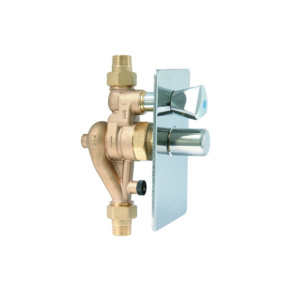 SYR Sasserath Unterputzdruckminderer SYRomat 309 DN 20, Gehäuse aus Rotguss, mit... SASSERATH-0309.20.000 4017905006040 (Abb. 1)