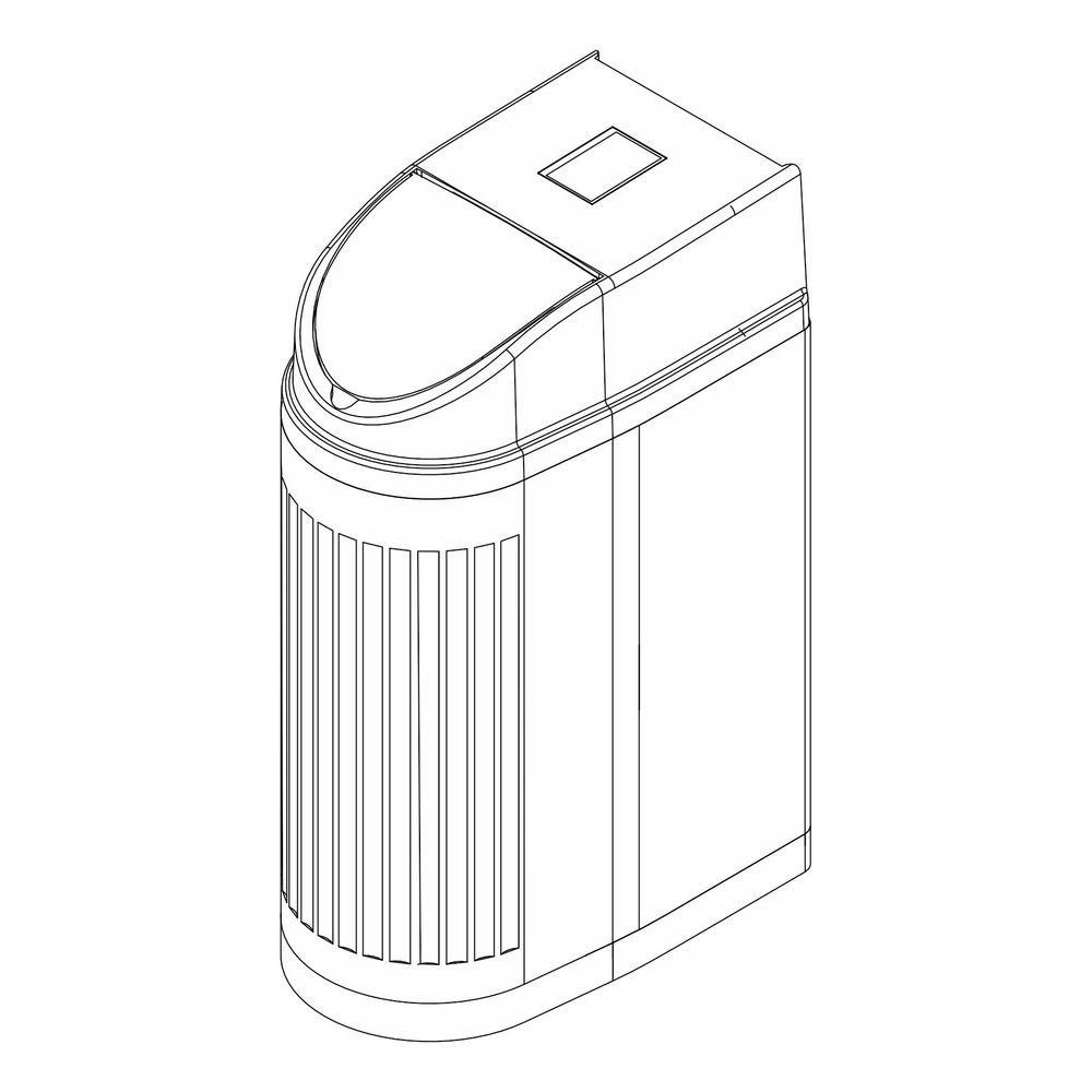 SYR Sasserath Lex 1500 Connect Einzelenthärtungsanlage LEX 20, 2,5m3/h, 40m3 Gra... SASSERATH-1500.00.020 4017905175074 (Abb. 3)