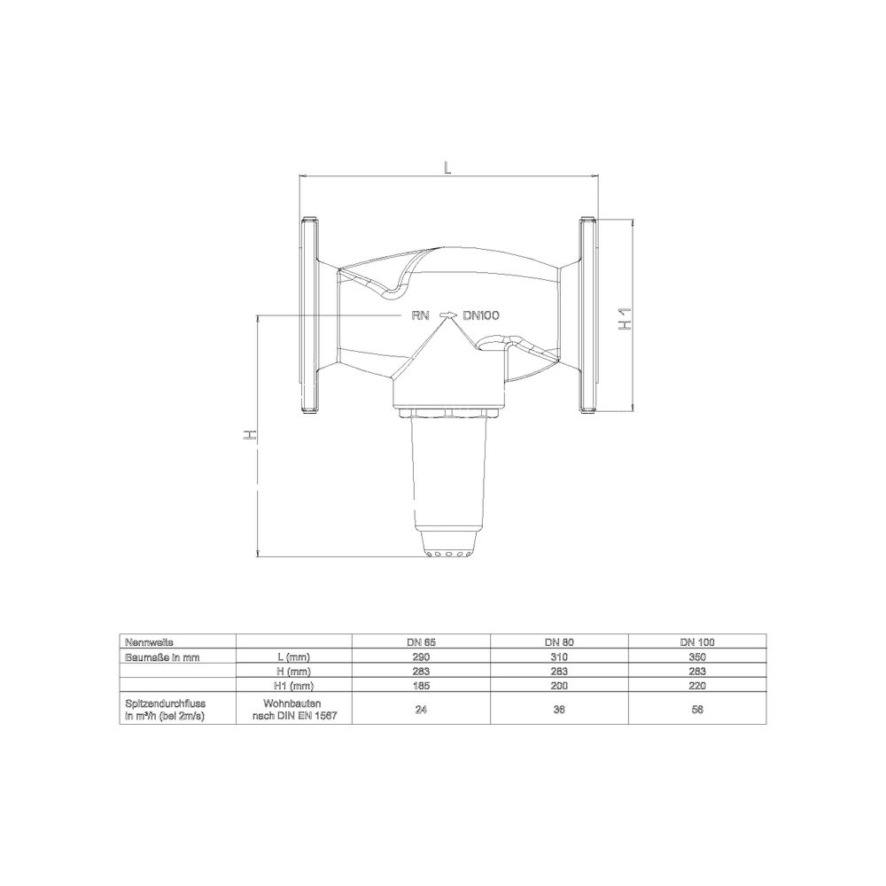 SYR Sasserath Flanschdruckminderer 6247, Anschlussgröße DN 65, bis Baujahr 12/20... SASSERATH-6247.65.000 4017905077101 (Abb. 4)