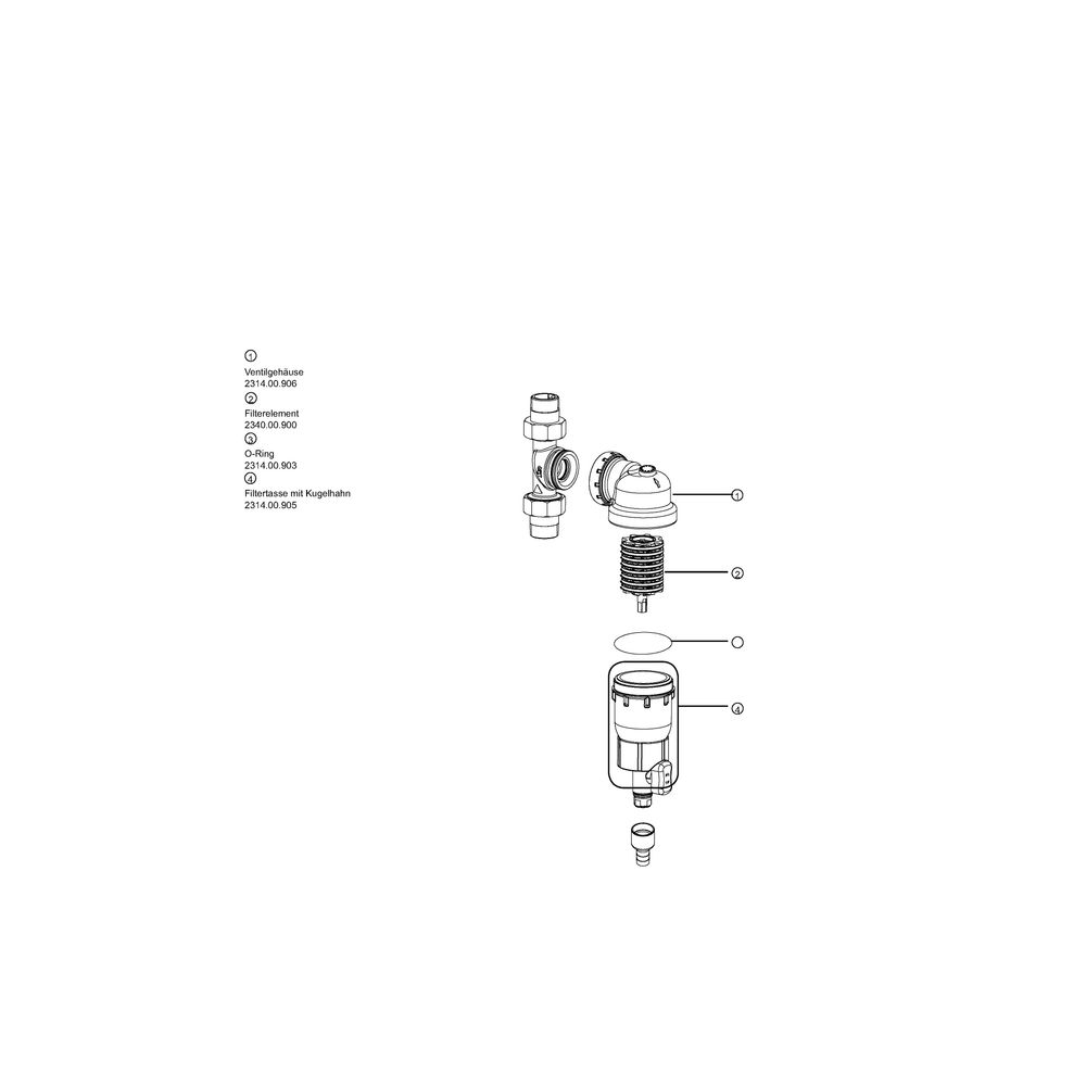 SYR Sasserath Rückspülfilter Duo 2314 FR Hot DN 25... SASSERATH-2314.25.005 4017905124102 (Abb. 5)