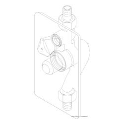 SYR Sasserath Unterputzdruckminderer SYRomat 309 DN 20, Gehäuse aus Rotguss, mit... SASSERATH-0309.20.000 4017905006040 (Abb. 1)