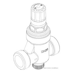SYR Sasserath Druckminderer 312 DN 20, Einstellbereich 1,5-5,5 bar, mit Außengew... SASSERATH-0312.20.074 4017905116275 (Abb. 1)