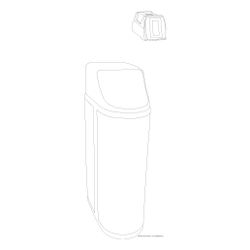SYR Sasserath Lex 1500 Connect Einzelenthärtungsanlage LEX 10, 2,1m3/h, 20m3 Gra... SASSERATH-1500.00.010 4017905175067 (Abb. 1)