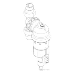 SYR Sasserath Rückspülfilter Duo 2314 FR Hot DN 25... SASSERATH-2314.25.005 4017905124102 (Abb. 1)