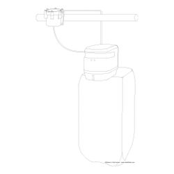 SYR Sasserath Dosierpumpe DP2 ohne Dosierbehälter... SASSERATH-3100.00.001 4017905124829 (Abb. 1)