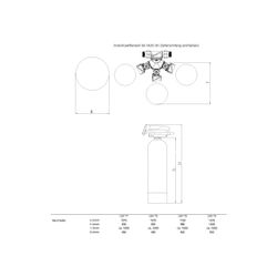 SYR Sasserath Lex 1500 Connect Dreifachenthärtungsanlage LEX T2, 5,6m3/h, 120m3 ... SASSERATH-1500.00.025 4017905182102 (Abb. 1)