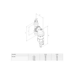 SYR Sasserath Rückspülfilter Duo 2314 FR Hot DN 25... SASSERATH-2314.25.005 4017905124102 (Abb. 1)