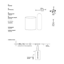 SYR Sasserath Lex 1500 Connect Einzelenthärtungsanlage LEX 80, 5,0m3/h, 160m3 Gr... SASSERATH-1500.00.080 4017905211710 (Abb. 1)