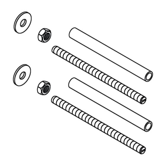 Schell Zubehör-Set für Rahmen Montus für Spülkasten 12cm, M12