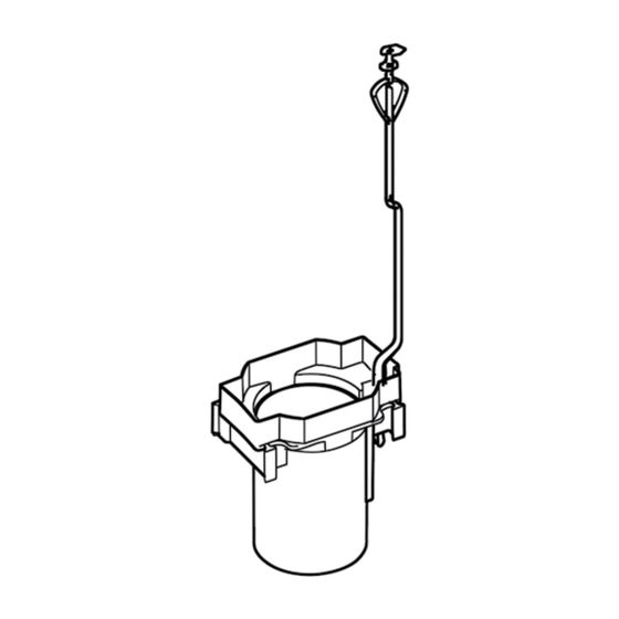 Schell Auslaufventilhalter für Montus Spülkasten 8cm