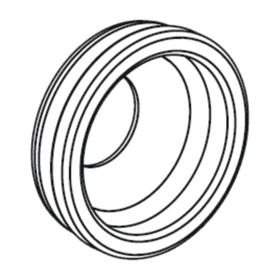 Schell Montus Lippendichtung für Spülrohr, Unterputz Spülkasten 8cm